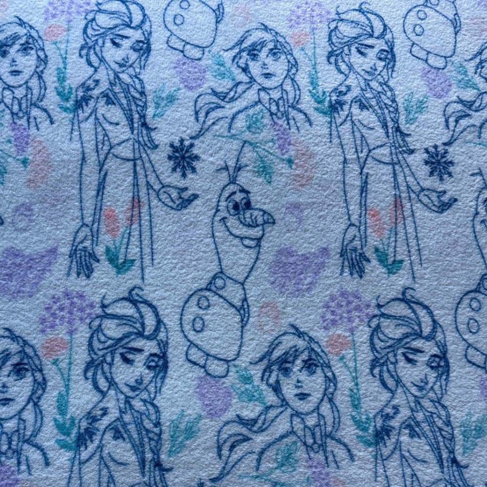 Disney Frozen Elsa Olaf‎ Fleece Blanket Kids One Size Cozy